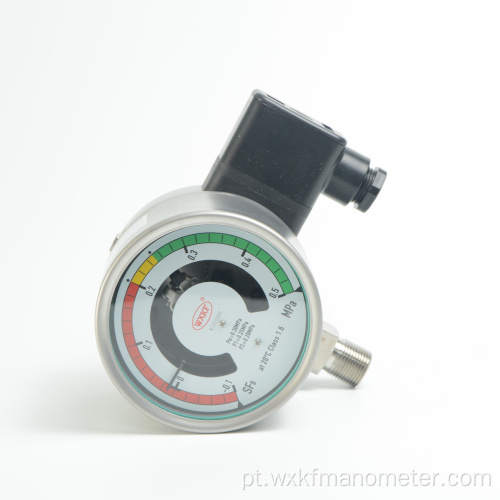 Monitor de medidores de densidade de gás de 100 mm para GIS